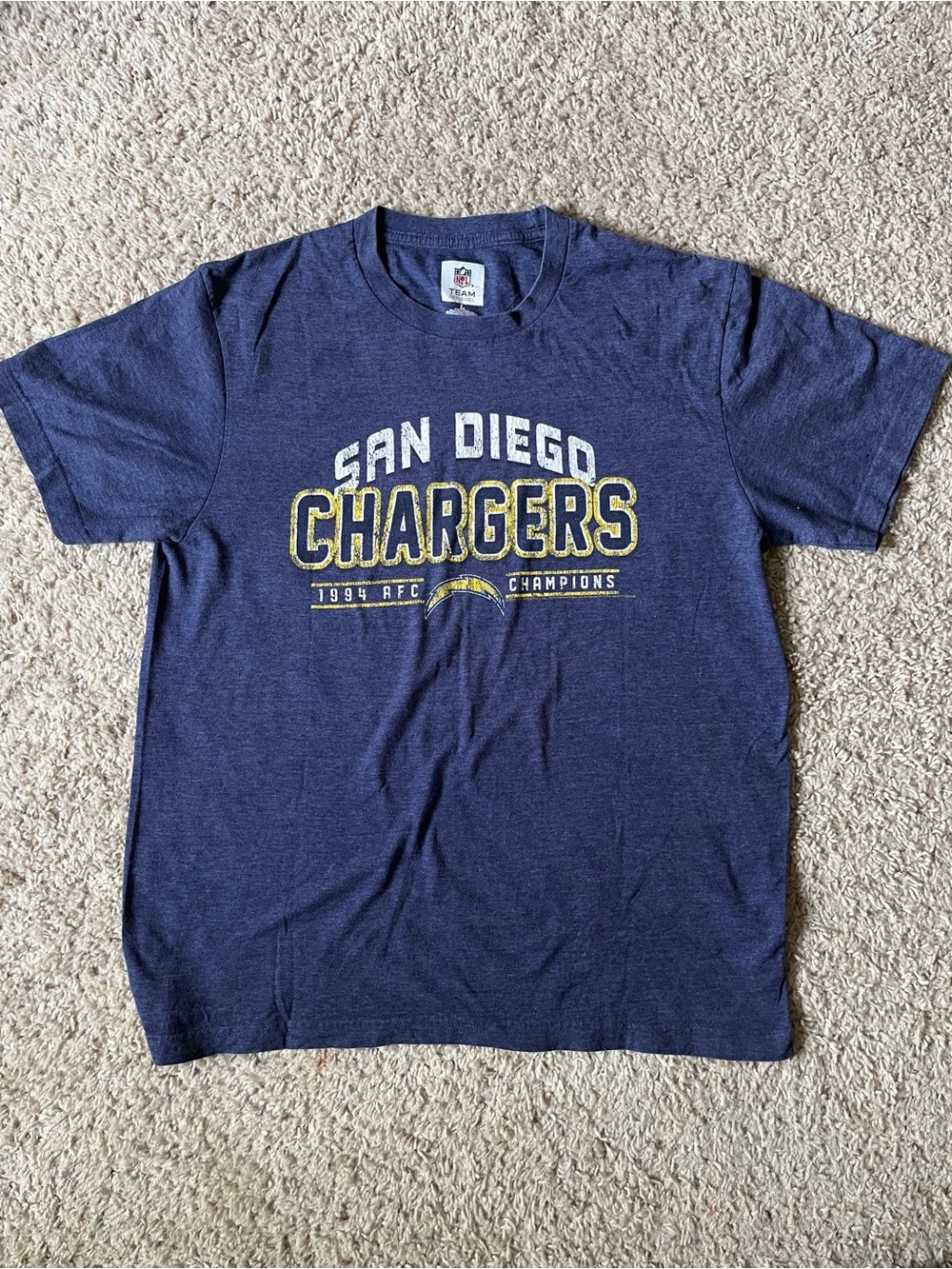 San Diego Chargers 1994 AFC Champs Navy Graphic Tee